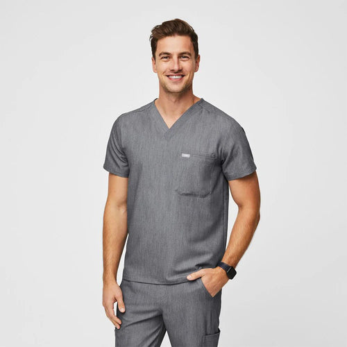 Men's Leon Three-Pocket Scrub Top